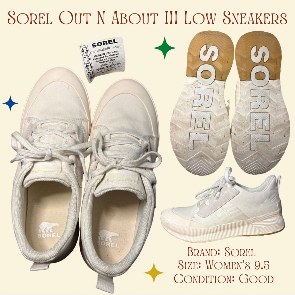 Sorel Women's Out N About III Low Sneaker Canvas Shoes